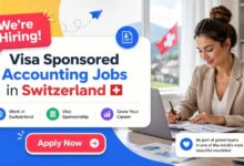 Visa Sponsored Accounting Jobs in Switzerland