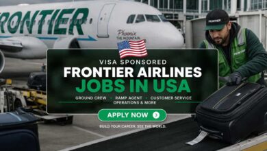 Visa Sponsored Frontier Airlines Jobs in USA