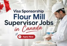 Visa Sponsorship Flour Mill Supervisor Jobs in Canada
