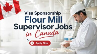 Visa Sponsorship Flour Mill Supervisor Jobs in Canada