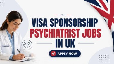 Visa Sponsorship Psychiatrist Jobs in UK