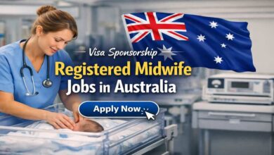 Visa Sponsorship Registered Midwife Jobs in Australia