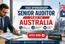 Visa Sponsorship Senior Auditor Jobs in Australia