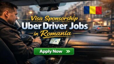 Visa Sponsorship Uber Driver Jobs in Romania