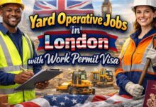 Yard Operative Jobs in London with Work Permit Visa