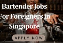 Bartender Jobs For Foreigners in Singapore