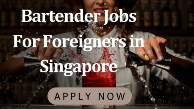 Bartender Jobs For Foreigners in Singapore