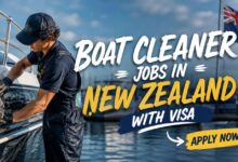 Boat Cleaner Jobs in New Zealand with Visa
