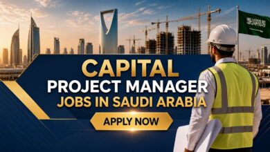 Capital Project Manager Jobs in Saudi Arabia