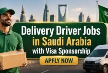 Delivery Driver Jobs in Saudi Arabia with Visa Sponsorship