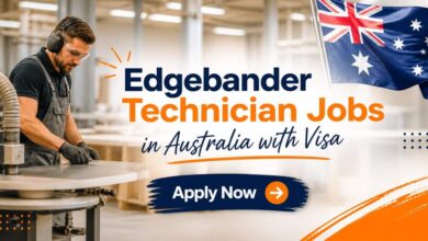 Edgebander Technician Jobs in Australia with Visa
