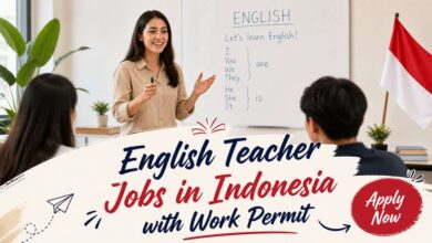 English Teacher Jobs in Indonesia with Work Permit