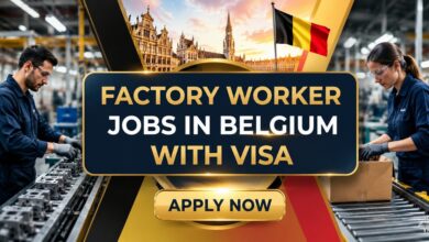 Factory Worker Jobs in Belgium with Visa