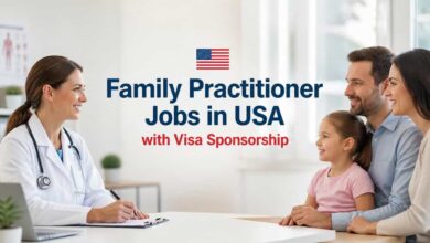 Family Practitioner Jobs in USA with Visa Sponsorship