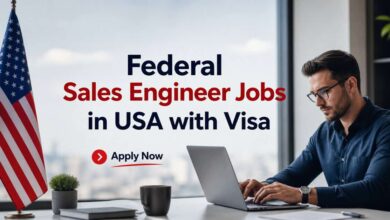 Federal Sales Engineer Jobs in USA with Visa