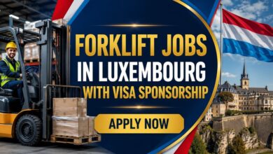 Forklift Jobs in Luxembourg with Visa Sponsorship