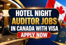 Hotel Night Auditor Jobs in Canada with Visa