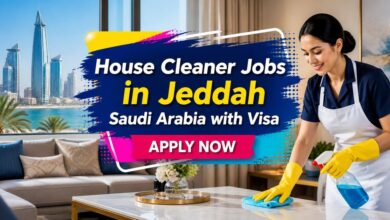 House Cleaner Jobs in Jeddah Saudi Arabia with Visa