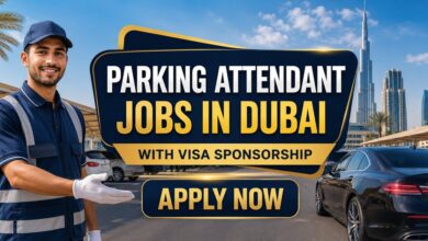 Parking Attendant Jobs in Dubai with Visa Sponsorship