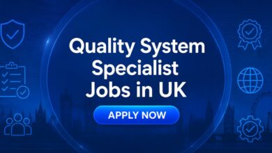 Quality System Specialist Jobs in UK