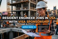Resident Engineer Jobs in USA with Visa Sponsorship