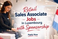 Retail Sales Associate Jobs in Luxembourg with Sponsorship