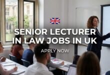 Senior Lecturer in Law Jobs in UK