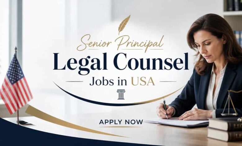 Senior Principal Legal Counsel Jobs in USA