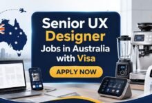 Senior UX Designer Jobs in Australia with Visa