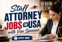 Staff Attorney Jobs in USA with Visa Sponsor