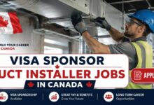 Visa Sponsor Duct Installer Jobs in Canada