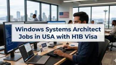 Windows Systems Architect Jobs in USA with H1B Visa