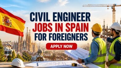 Civil Engineer Jobs in Spain For Foreigners