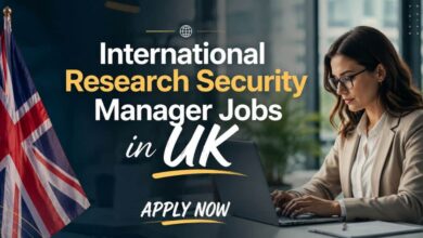 International Research Security Manager Jobs in UK