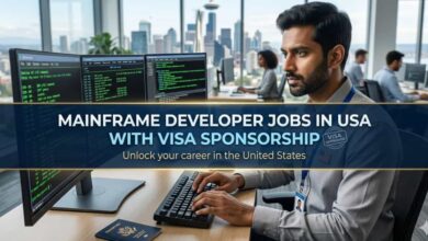 Mainframe Developer Jobs in USA with Visa Sponsorship