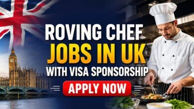 Roving Chef Jobs in UK with Visa Sponsorship