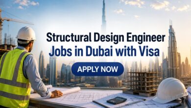 Structural Design Engineer Jobs in Dubai with Visa