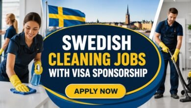 Swedish Cleaning Jobs with Visa Sponsorship