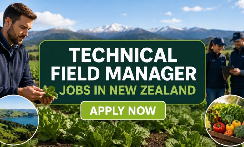 Technical Field Manager Jobs in New Zealand