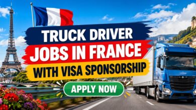 Truck Driver Jobs in France with Visa Sponsorship