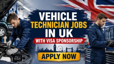 Vehicle Technician Jobs in UK with Visa Sponsorship