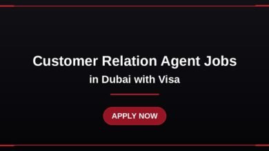 Customer Relation Agent Jobs in Dubai with Visa