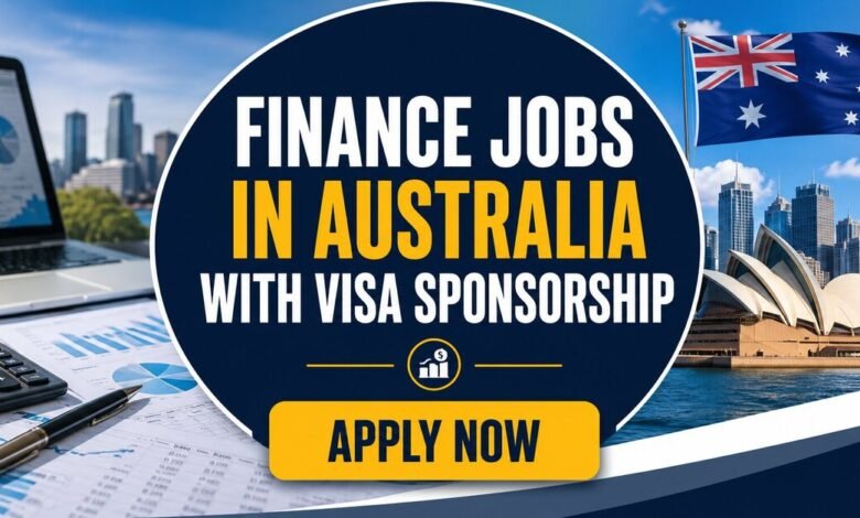 Finance Jobs in Australia with Visa Sponsorship