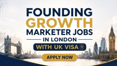 Founding Growth Marketer Jobs in London with UK Visa
