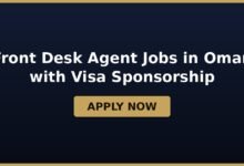 Front Desk Agent Jobs in Oman with Visa Sponsorship