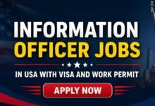 Information Officer Jobs in USA with Visa and Work Permit