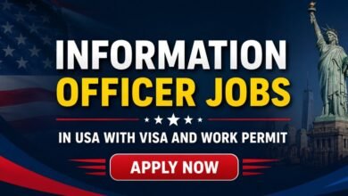 Information Officer Jobs in USA with Visa and Work Permit