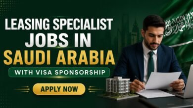 Leasing Specialist Jobs in Saudi Arabia with Visa Sponsorship