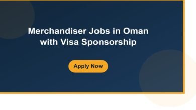 Merchandiser Jobs in Oman with Visa Sponsorship