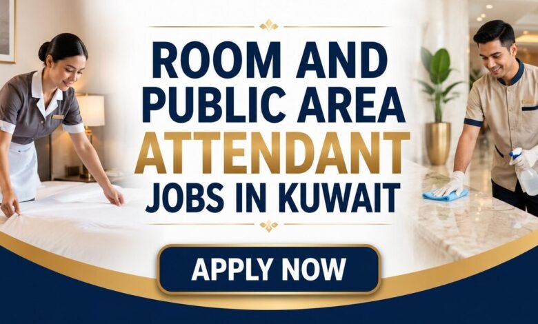 Room and Public Area Attendant Jobs in Kuwait
